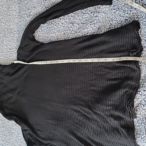 🧭We The Free/Free People Black Keyhole In Back Top - Picture 13 of 14